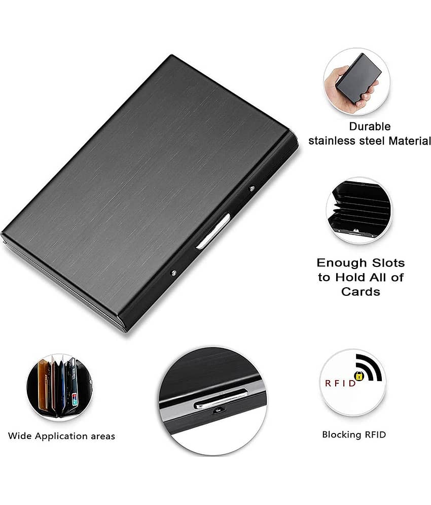 UJJi Aluminium Card Holder ( Pack 1 ) view 2