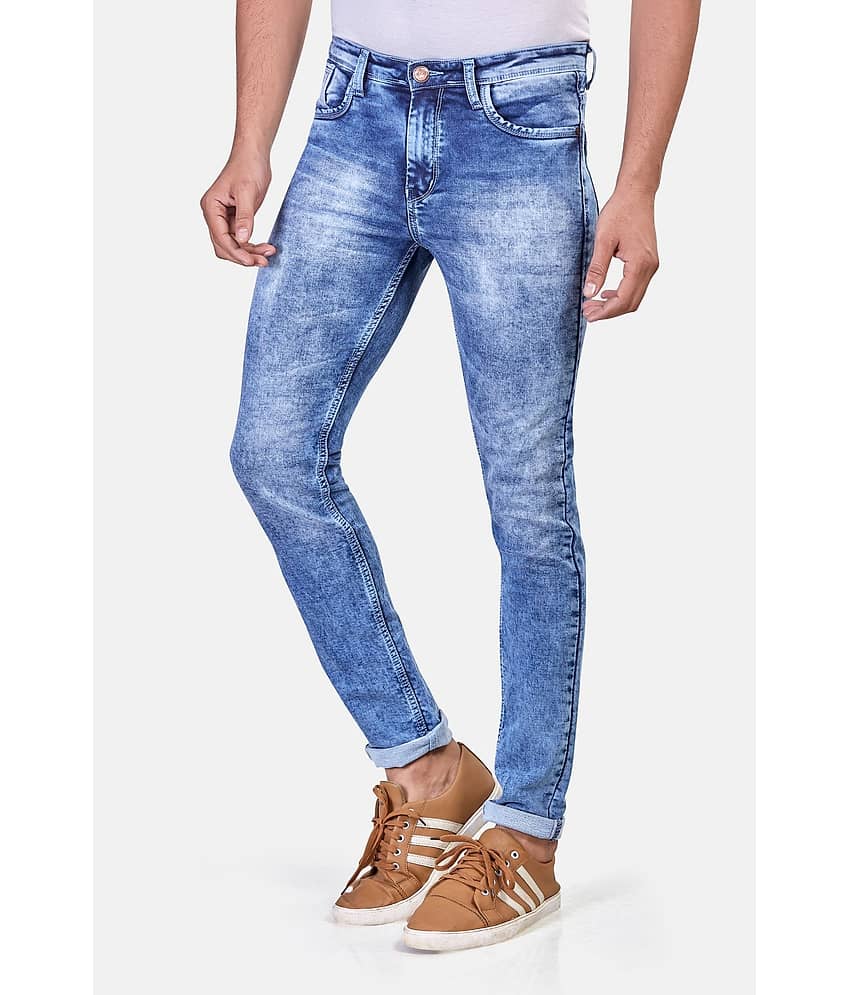 HJ HASASI Blue Regular Fit Jeans view 2
