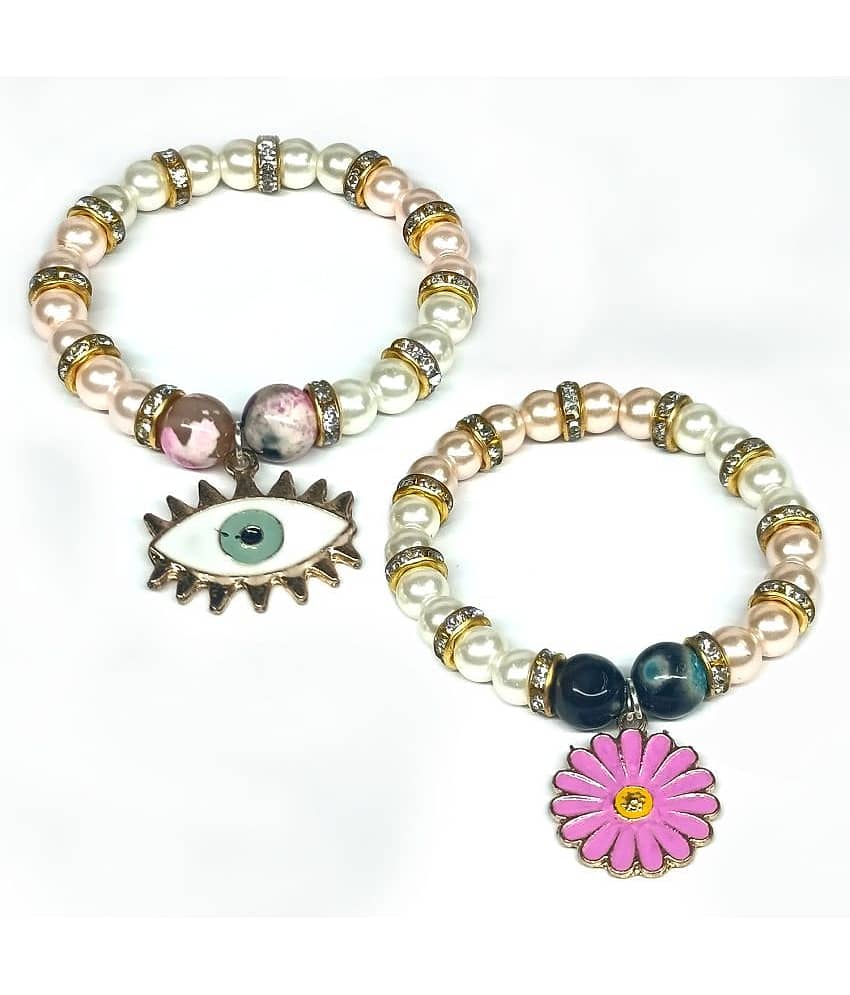 DAIVYA WELLNESS - Multicolor Bracelet ( Pack of 2 ) view 2