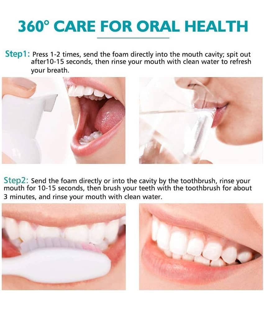 REGOLITH TEETH WHITENING FOAM Denture Oral Kit view 2