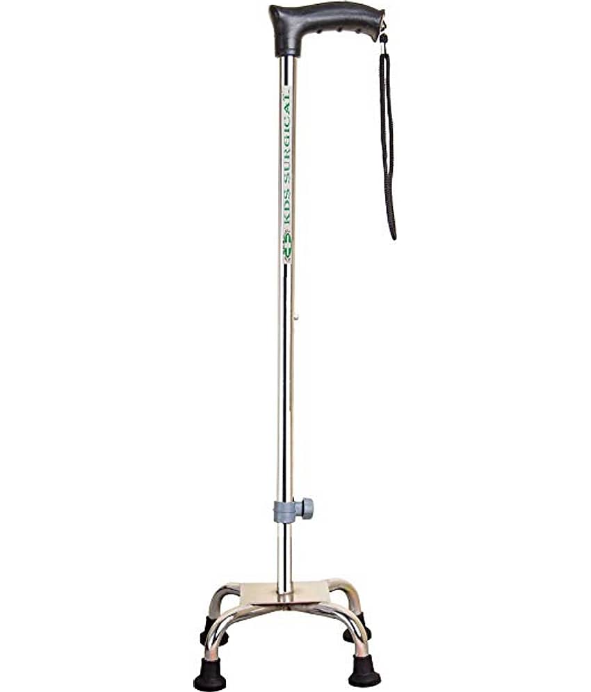 KDS SURGICAL 4 Leg Croome with Hand Support Walking Sticks