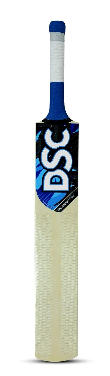 DSC Wildfire Flare Kashmir Willow Cricket Bat for Tennis Ball Cricket: Traditional Bat Shape with High Spine and Maximum Edge Profile (Size - FS) by Total Sporting And Fitness Solutions Pvt Ltd view 2
