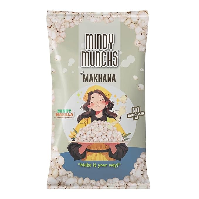 Mindy Munchs DIY Makhana with Minty Masala Seasoning