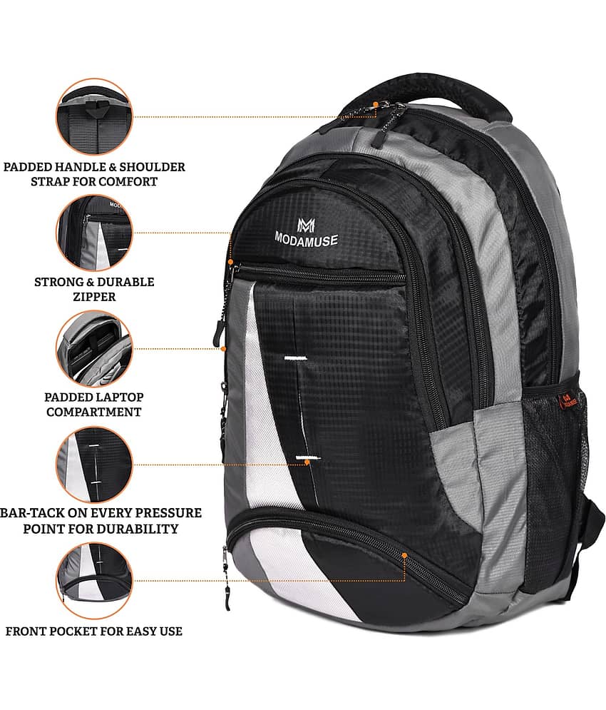 MODAMUSE 35 Ltrs Black Laptop Bags view 2