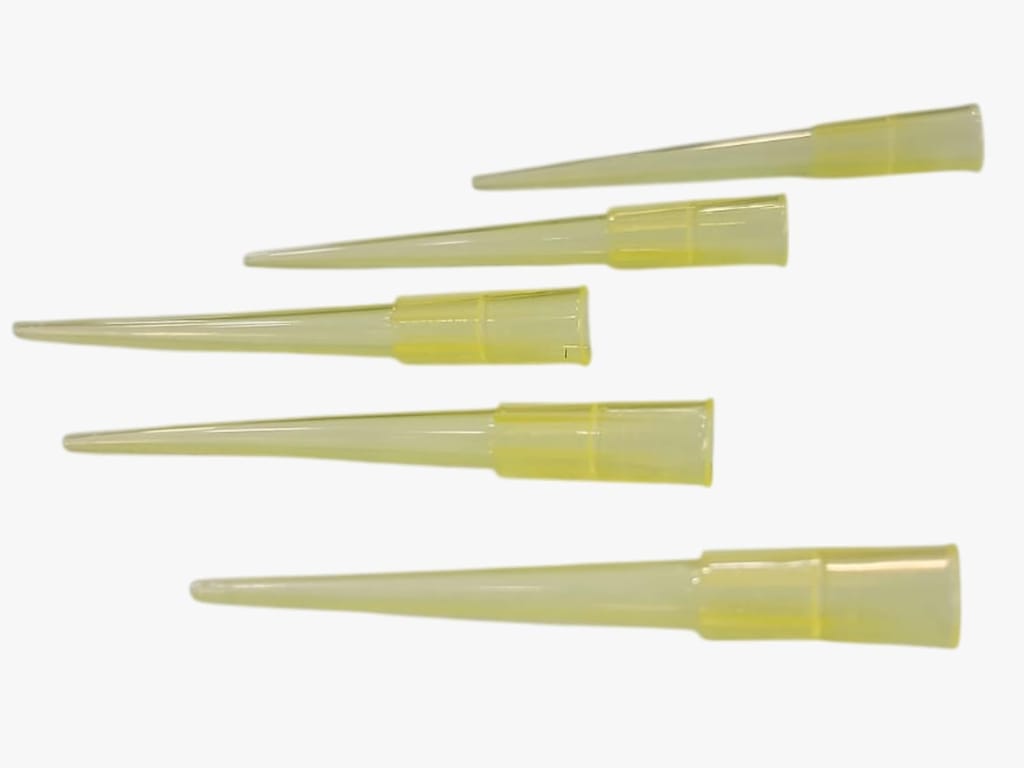 DESCO Micro Pipette Tip Yellow (1-200 ul) Pack of 1000 view 2