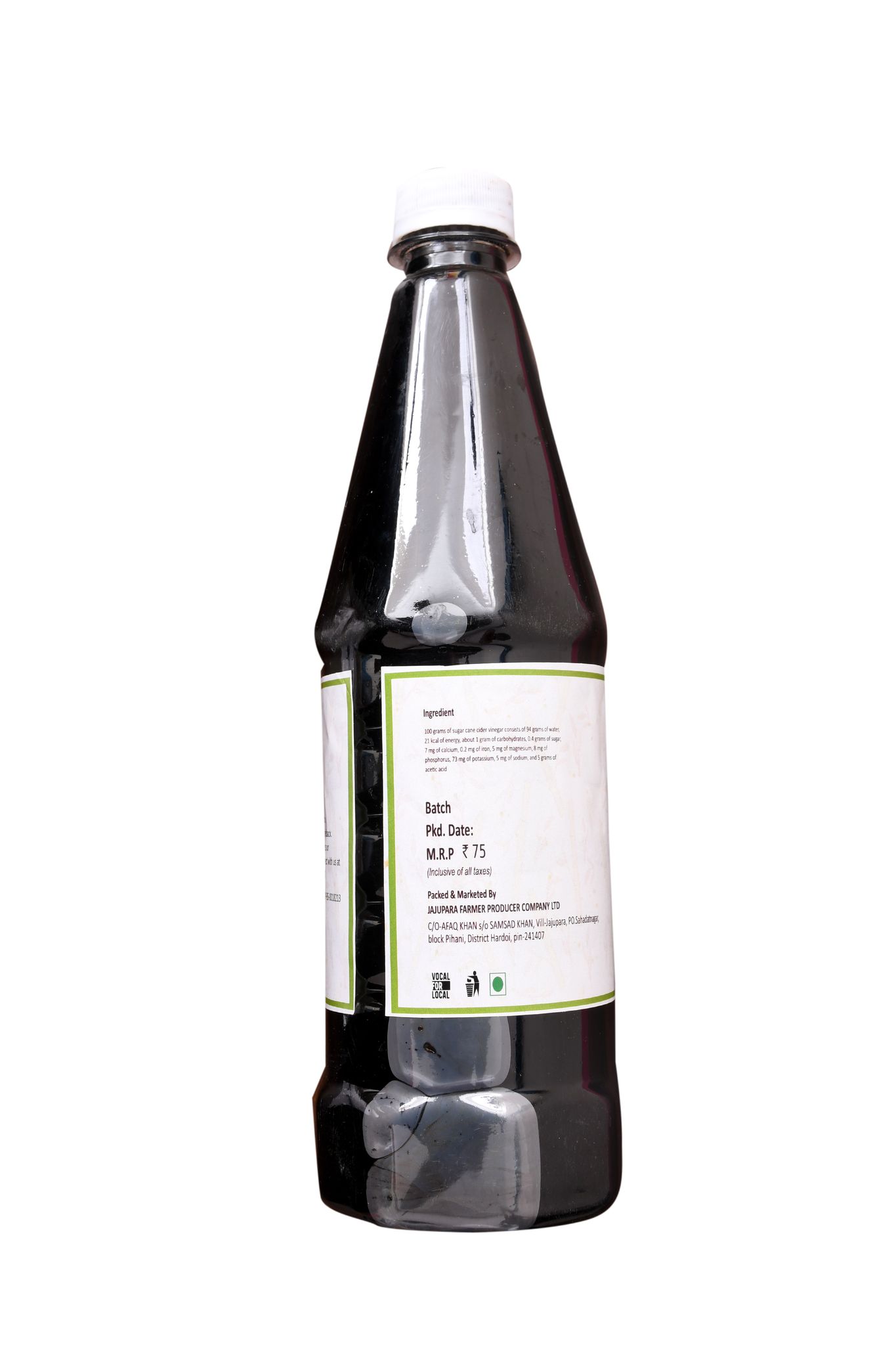 Sugarcane Vinegar - 1000ml view 2