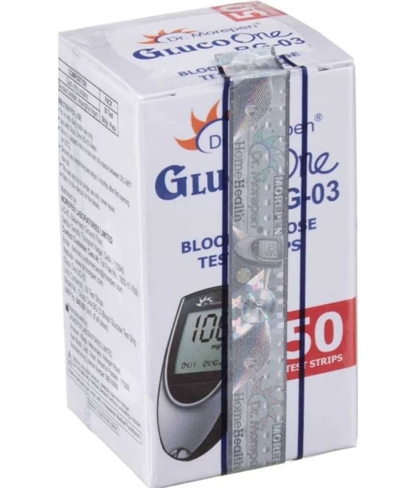 Dr. Morepen Gluco One 100 Strips 100 Test Strips view 2