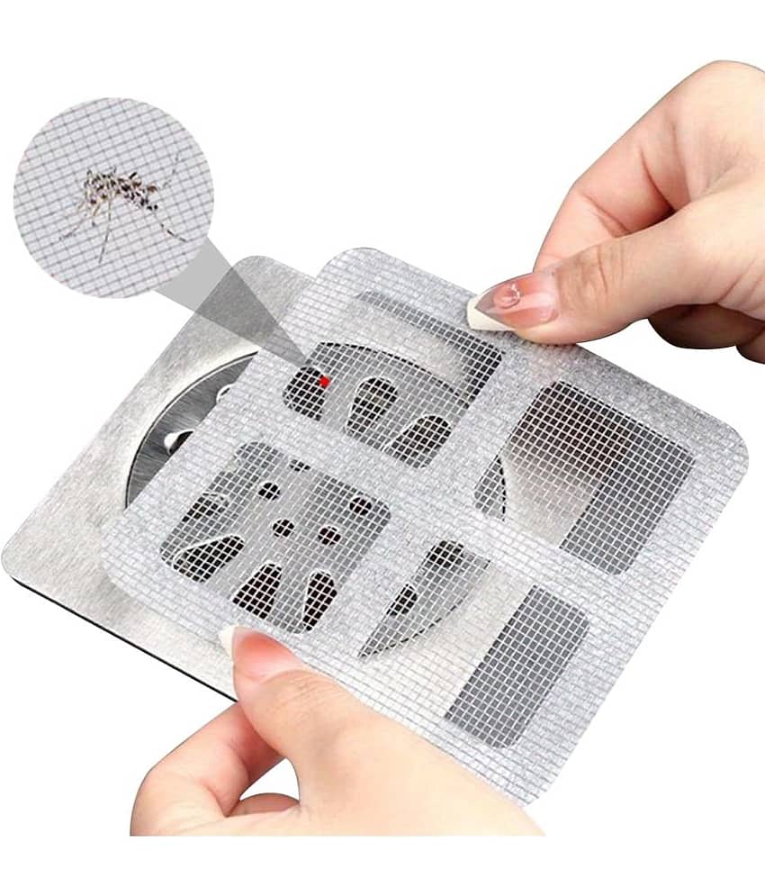 Bhavyta Drain Hair Catcher Mesh Drain Cleaner Pad Disposable Drain Hair Catcher 50 view 2