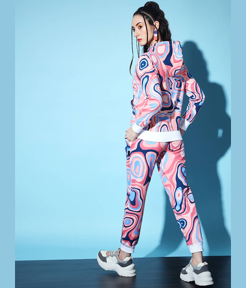 The Dry State Fleece Multi Color Hooded Sweatshirt view 2