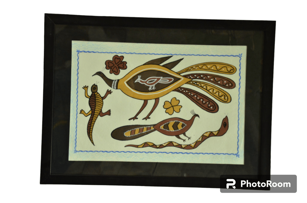 Jharcraft Sohrai Painting Frame (FR00273) view 2