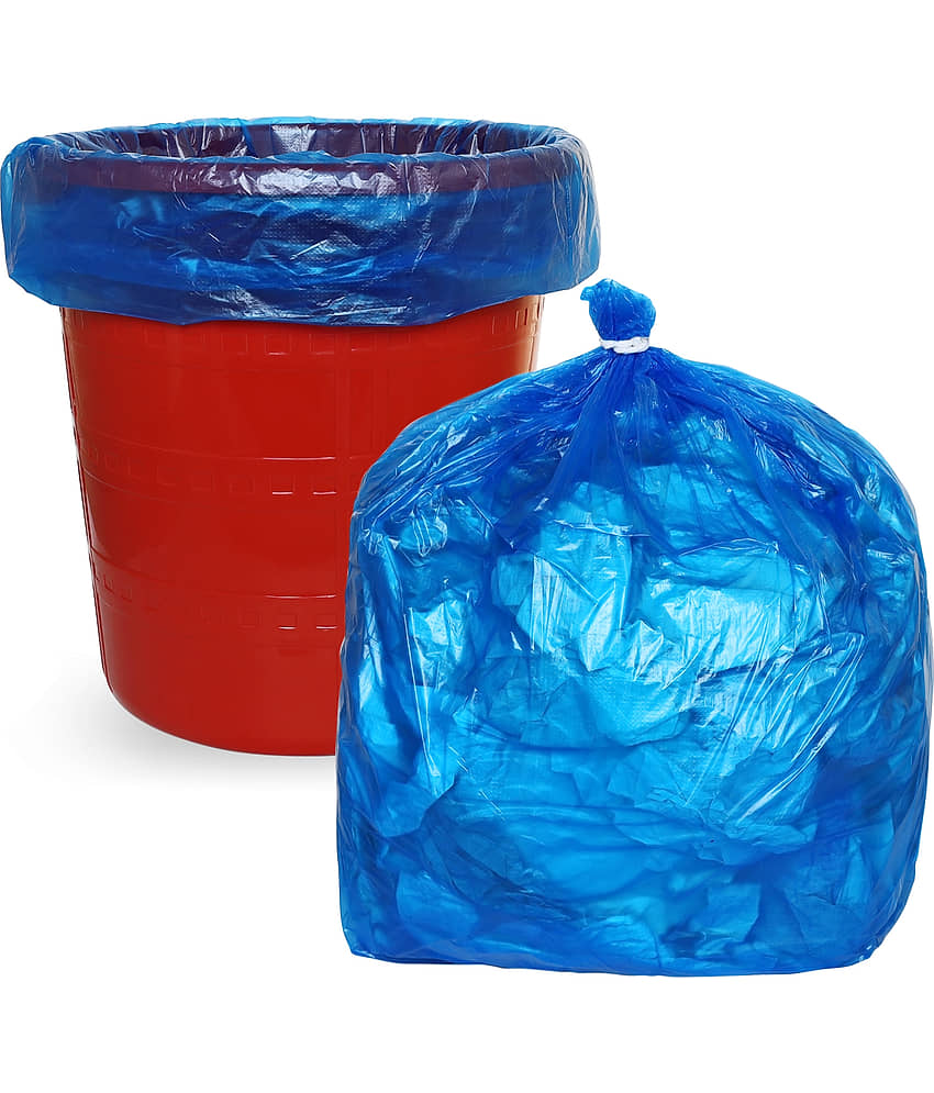 G 1® 100% Recyclable Garbage Bags - 120 Pieces - Pack of 4, Medium Size 19 X 21 Inch view 2
