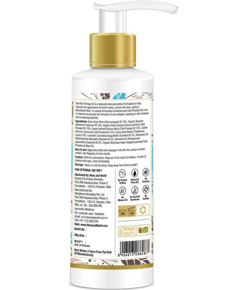 Mom & World - Skin Toning Oil For All Skin Type 200 ml (Pack of 1) view 2