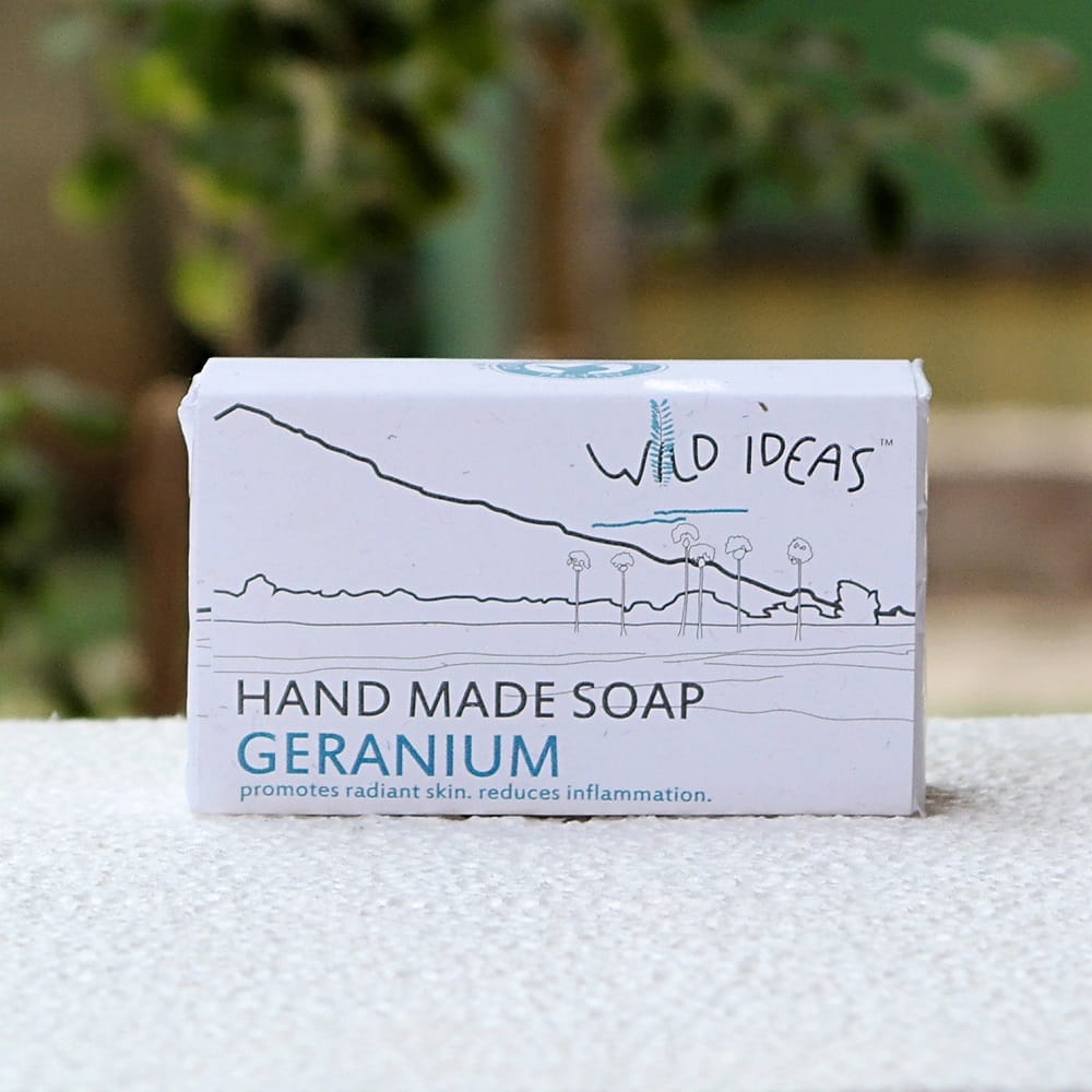 Wild Ideas Geranium Body Soap (Set of 4) view 2