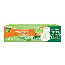 WHISPER CHOICE ALOE 6PADS REGULAR