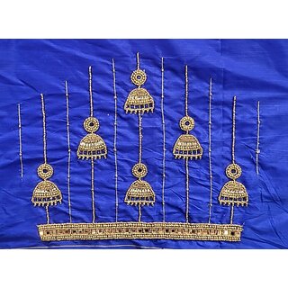 OMSAIFAB Cotton Silk Self Design Blouse Material view 2