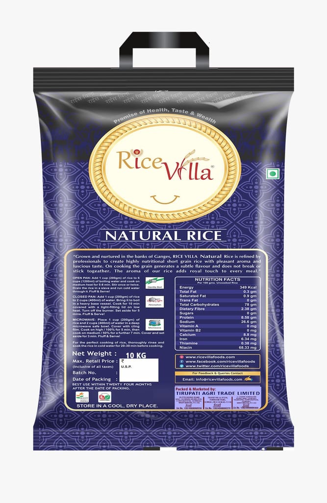 Rice Villa | Standard Minilket | Rice | 10 kg | Miniket Rice view 2