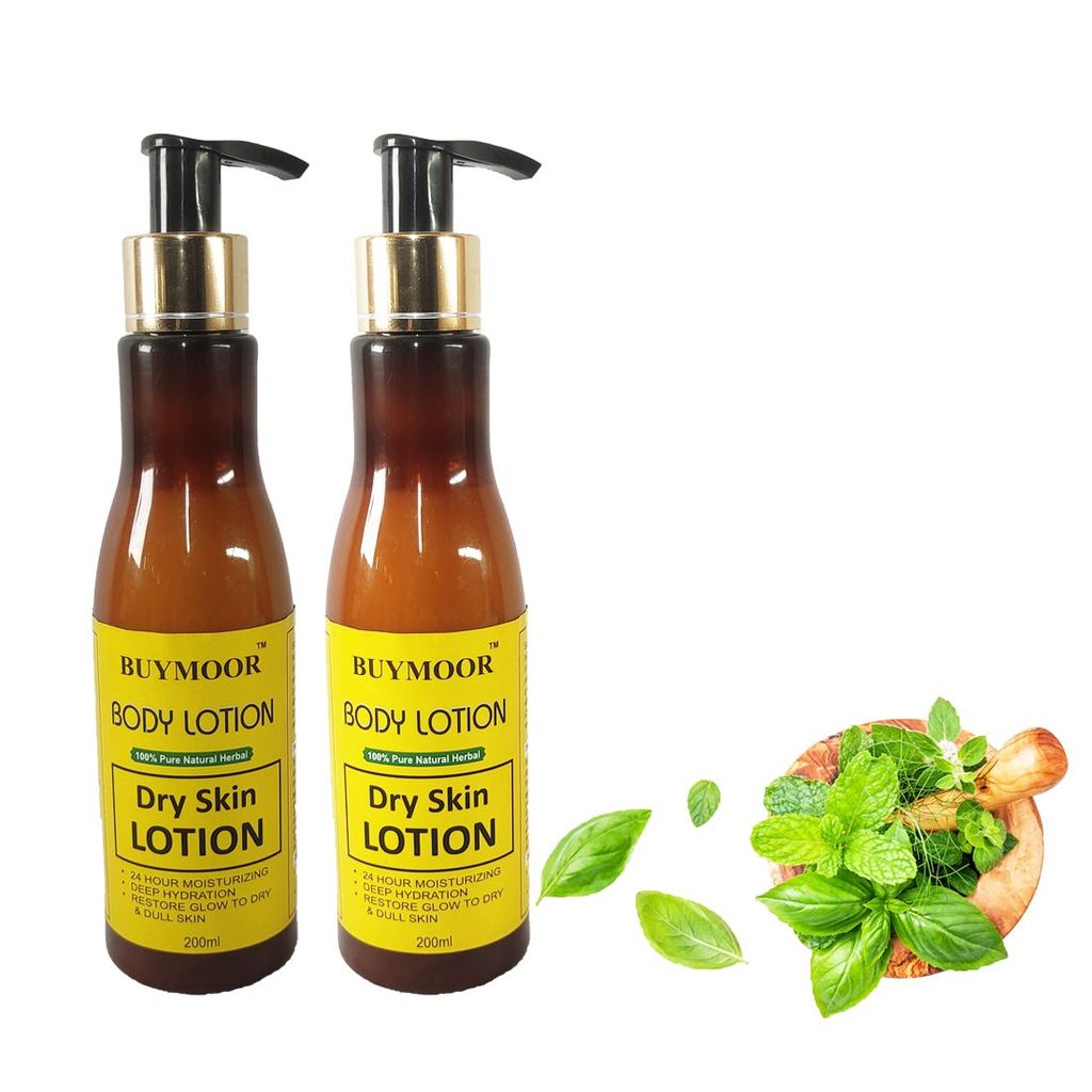 BUYMOOR Dry Skin Deep Nourishing Skin Brightening Body Lotion Men & Women 800 ML(Pack Of 4). view 2