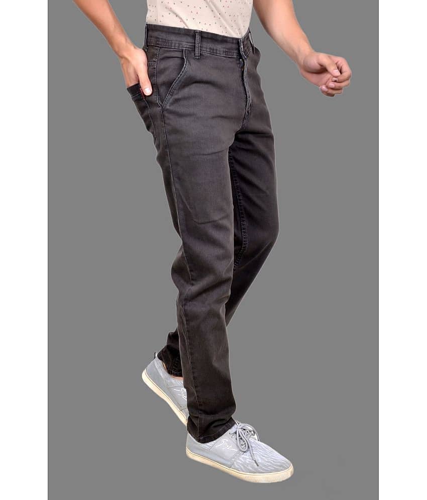 MOUDLIN - Coffee Denim Slim Fit Men's Jeans ( Pack of 1 ) view 2