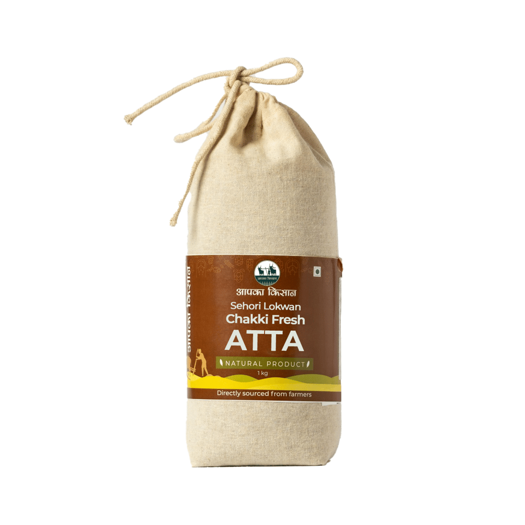 APKA KISAN | SEHORI ATTA | FLOUR | SEHORI LOKWAN CHAKKI FRESH ATTA | STONE GRINDED | NO PRESERVATIVES | FARMERS OF SEHORE, MADHYA PRADESH