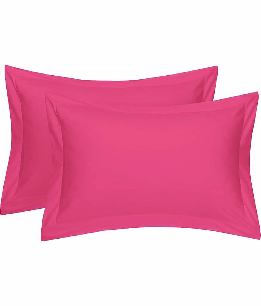 MAHALUXMI COLLECTION Pack of 4 White Pillow Cover view 2