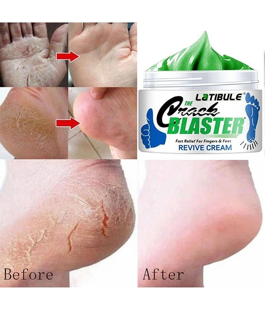 QWERA Foot Care Cream for soft heels I Foot Odour Deodorizer Cream 50 ml