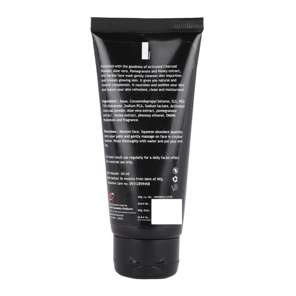Mxofere Activated Charcoal Face Wash - Cleansing & Refreshing view 2