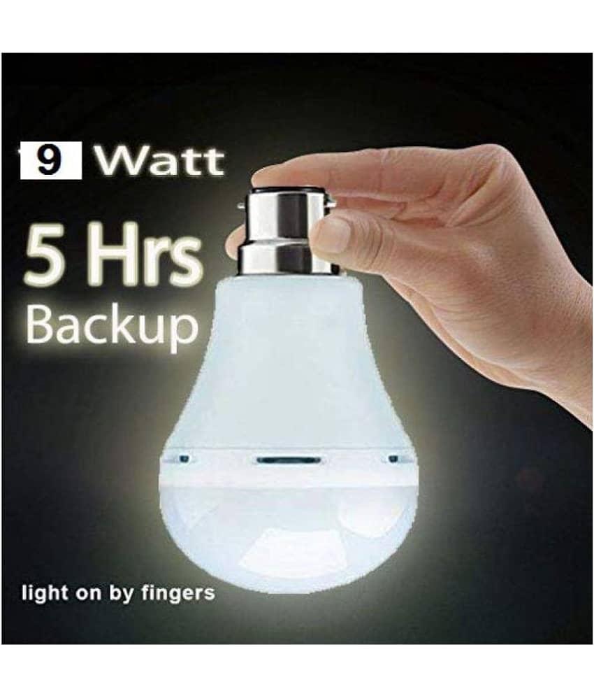 Vizio 9W Emergency Light Rechargeable Bulbs White - Pack of 3 view 2