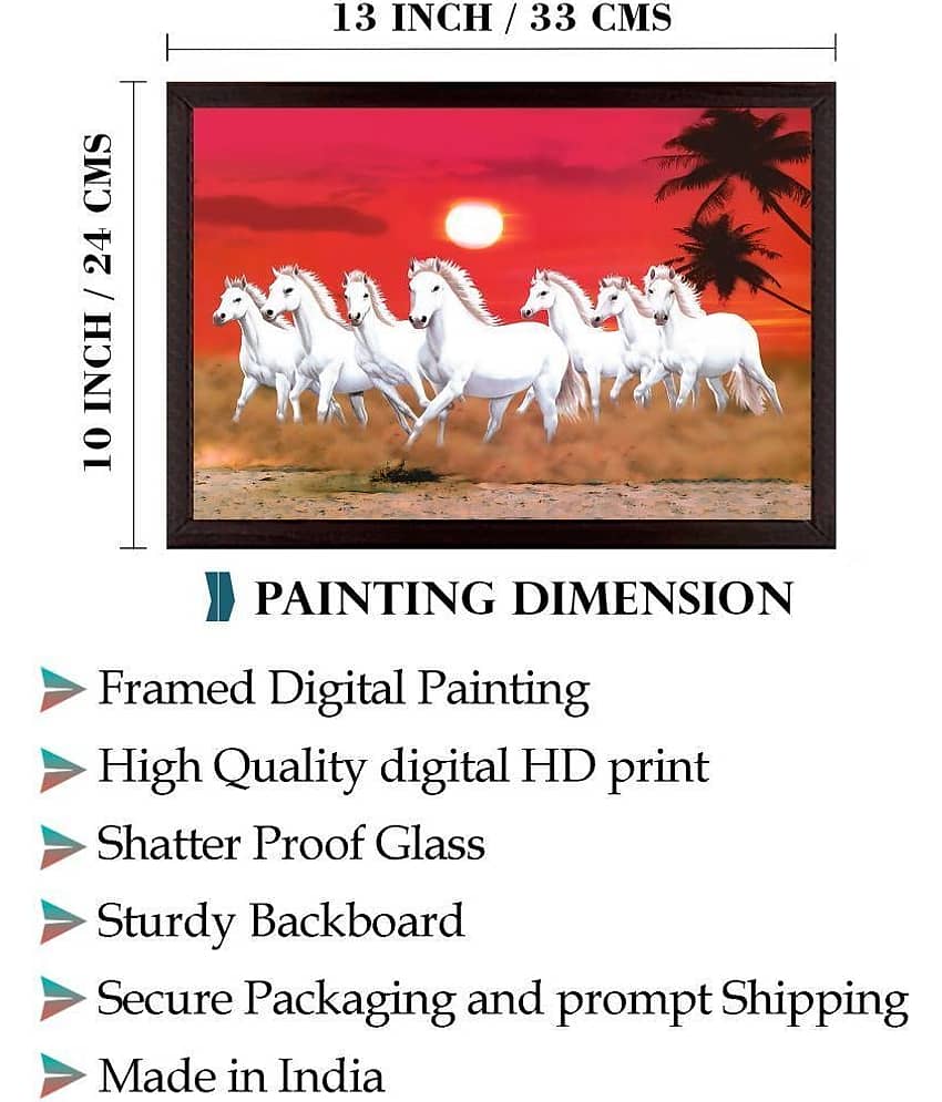 Indianara Abstract Painting With Frame view 2