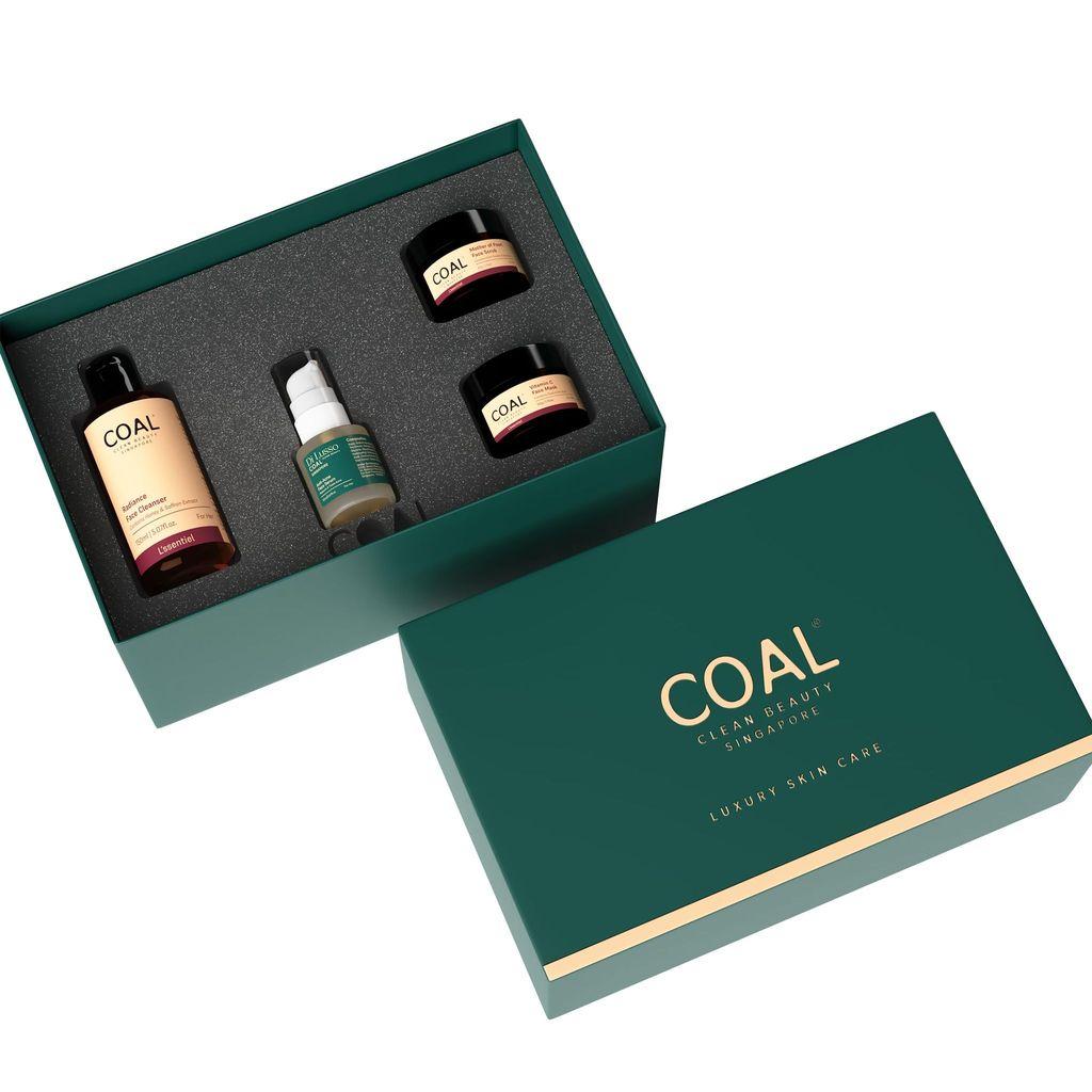 COAL Clean Beauty Anti-Acne Combo | Refreshing Face Cleanser 150ml, Mother of Pearl Face Scrub 50g & Anti-Acne Face Serum 20ml | Deeply Cleanses, Exfoliates & Reduces Acne | Men | All Skin Types | Pack of 3 view 2
