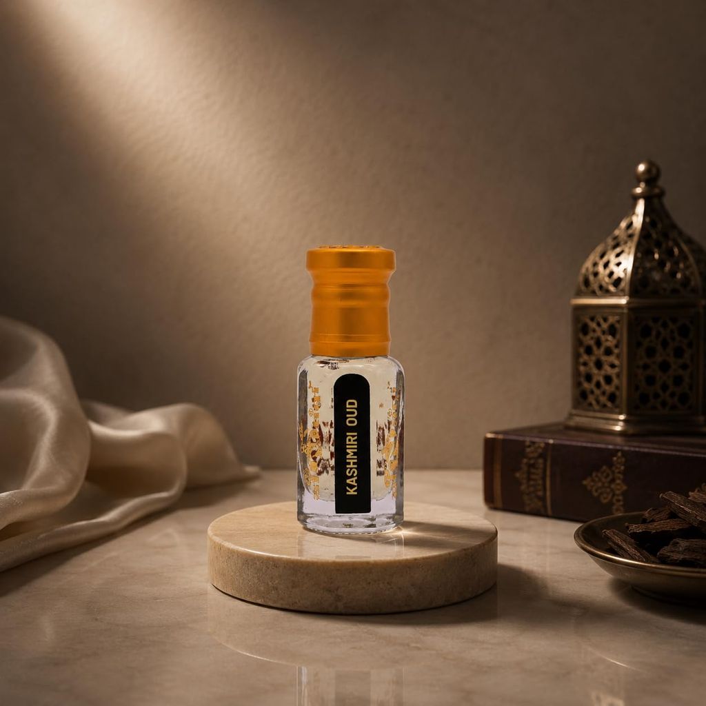 alNaqi Kashmiri-Oud-Attar 12ml - Luxury Kashmiri Perfume Oil, No Alcohol Concentrated Kashmiri-Oudh, High-Strength Kashmiri-Oud-for-Men, Original Signature-Parfum view 2