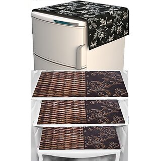 REVEXO Refrigerator Cover (Width: 20 cm, Multicolor) view 2