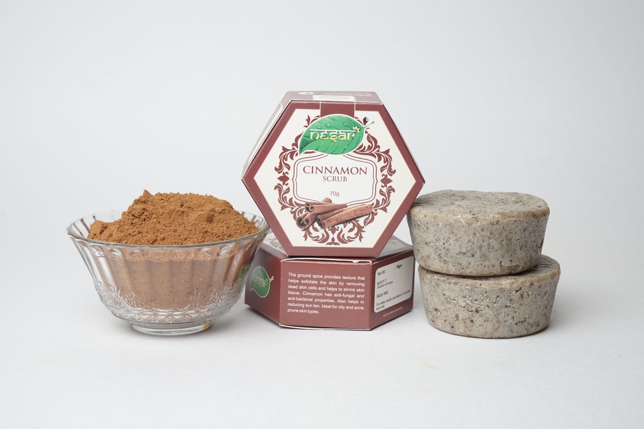 Cinnamon Scrub Soap view 2