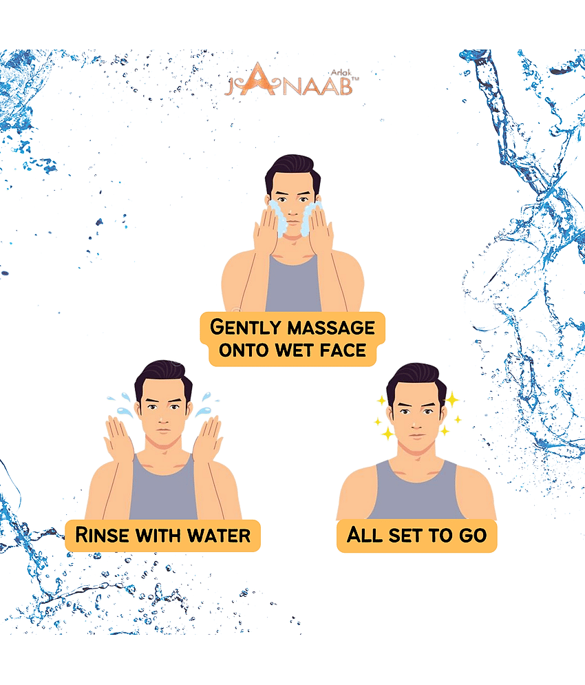 Janaab - Exfoliating Face Wash For All Skin Type ( Pack of 1 ) view 2