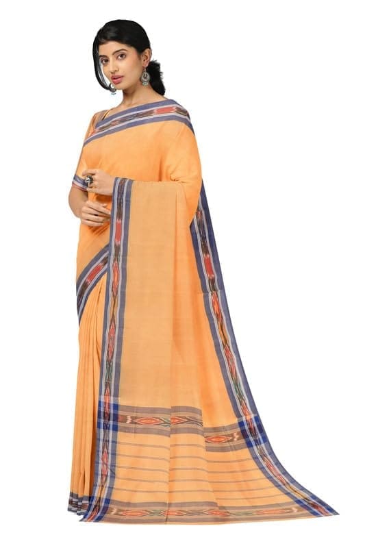 APCO Handloom (A Andhra Pradesh Govt Emporium)- Women's Traditional Pure Handloom Dulla Cotton Saree | DL0026 view 2