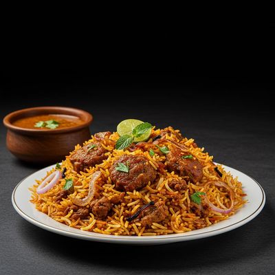 Mutton Keema Biryani