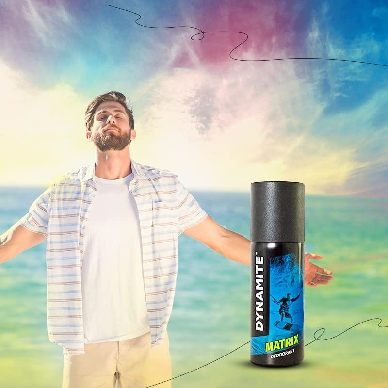 Dynamite Deodorant Matrix For Men 150ml (1) view 2