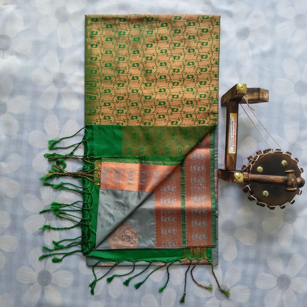 Soft Silk Saree With Blouse view 2
