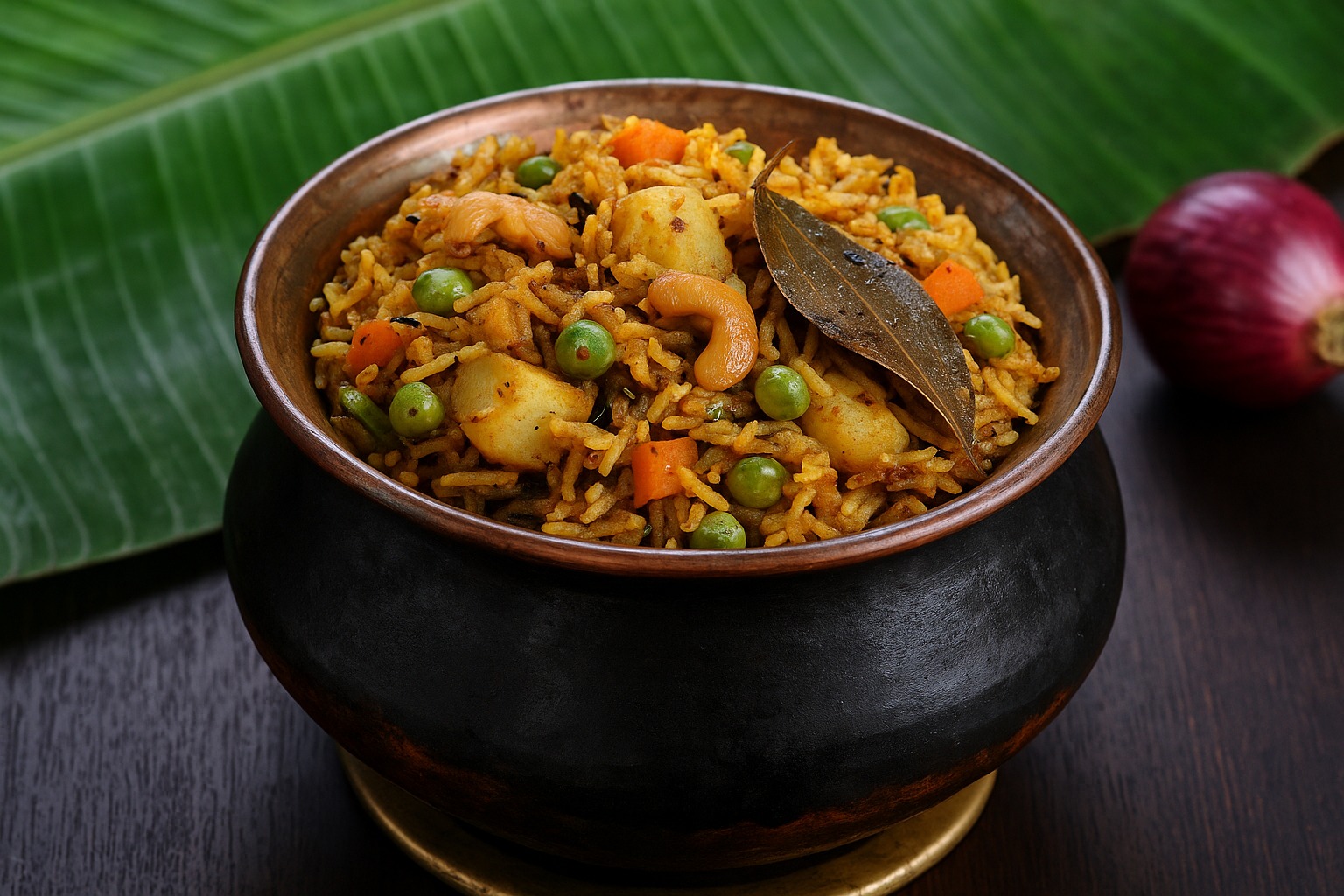 Veg biryani - half