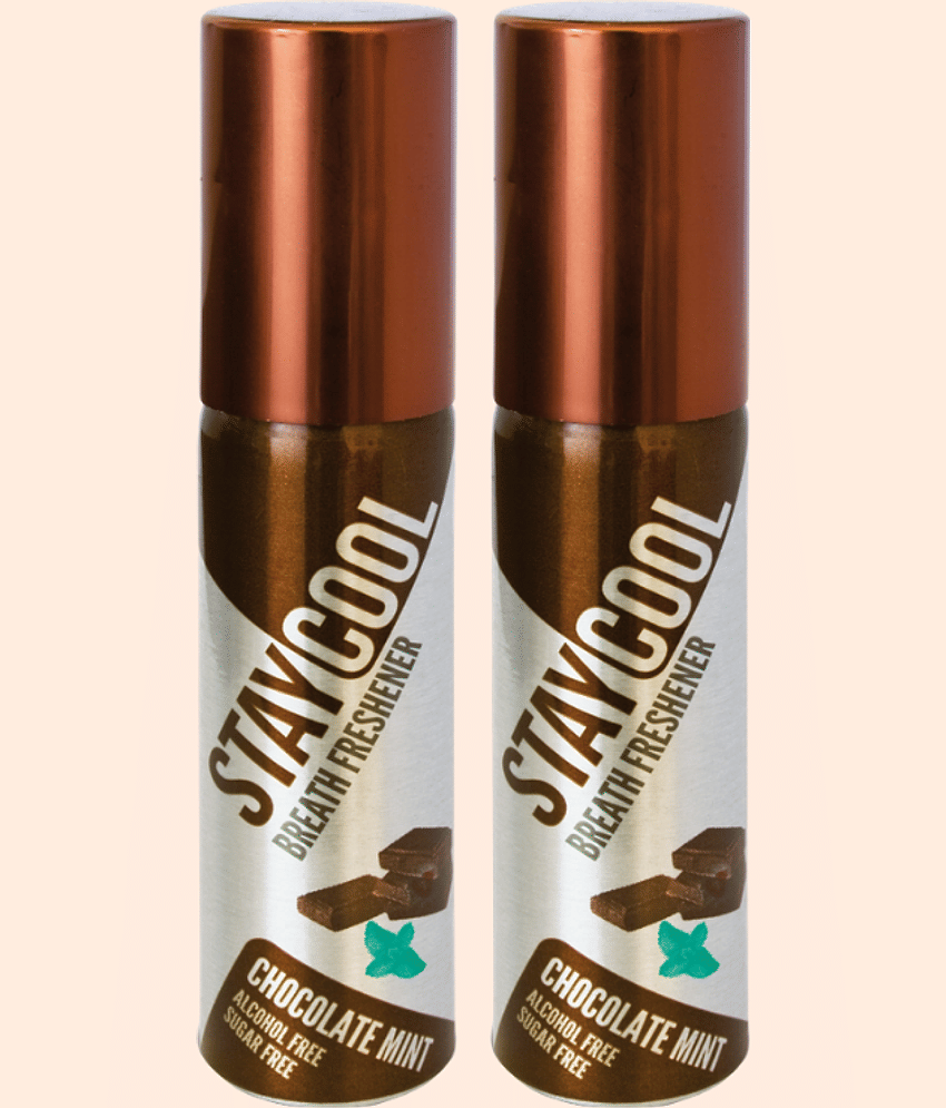 StayCool Breath Freshener Spray Chocolate Mint 20 mL Pack of 2
