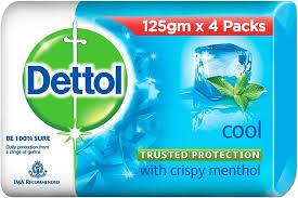 DETTOL COOL SOAP COMBO 125GM X 4