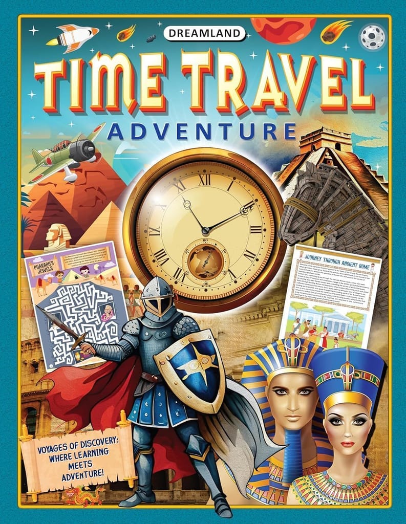 Voyages of Discovery Activity Books Pack for Kids Age 5 -10 years - A Set of 4 Books [Paperback] Dreamland Publications view 2