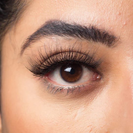 BOBI Reusable Waterproof 15mm Faux Mink Natural Fluffy Wispy Long Kinky 5D Volume Eyelashes - 1 Pair view 2