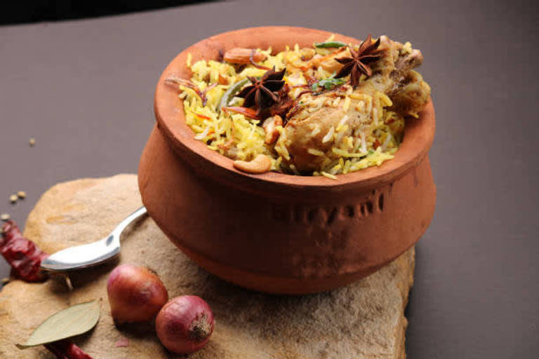Chicken Matka Biryani