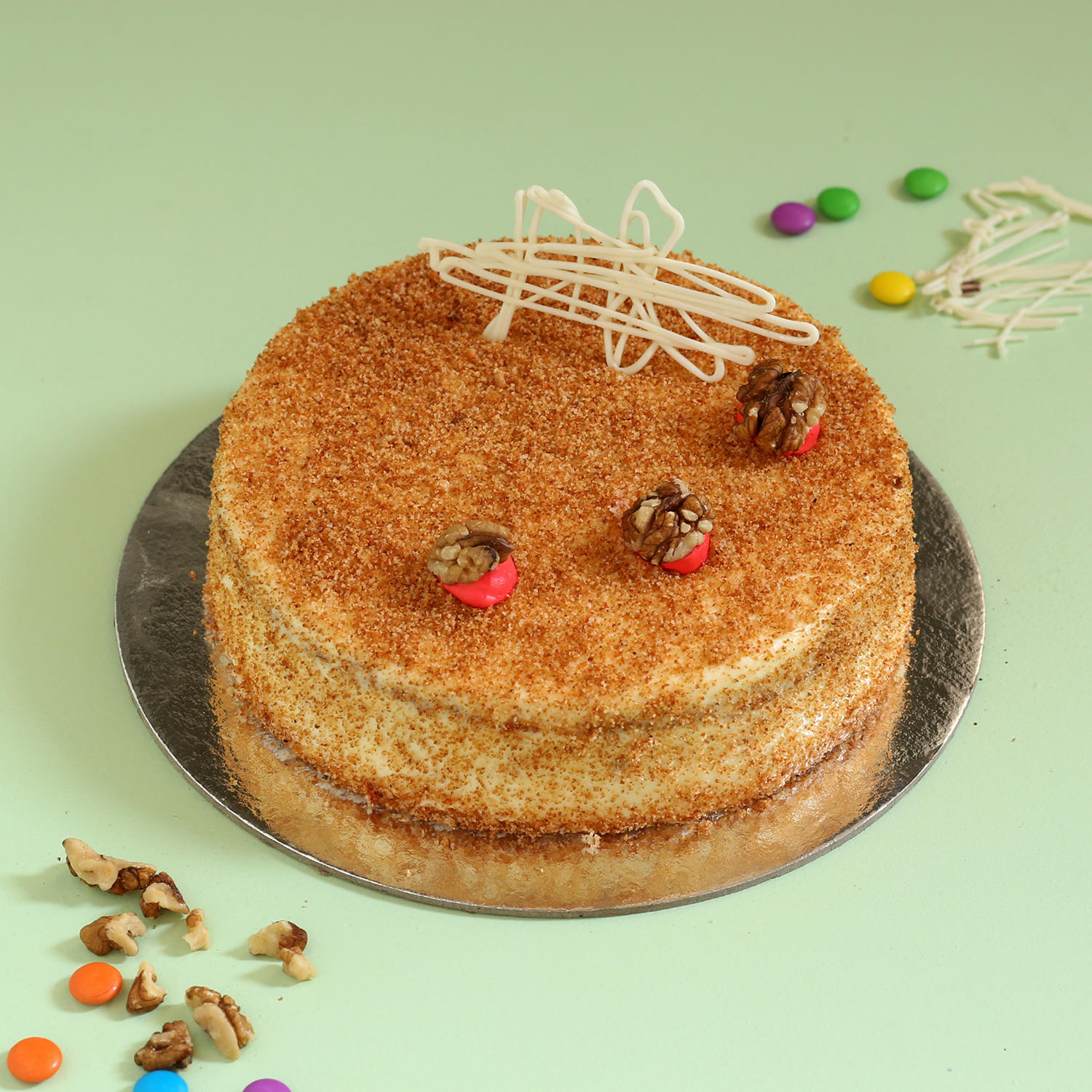 Carrot Walnut Cake Half Kg view 2