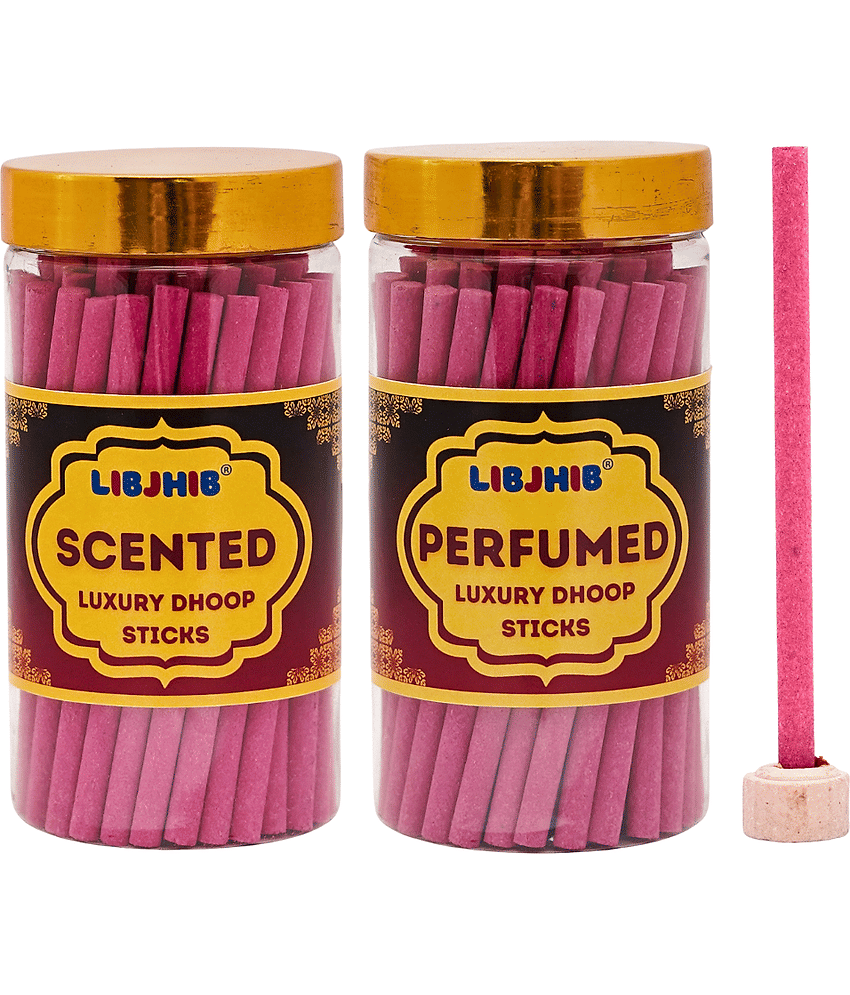 Libjhib Incense Dhoop Sticks Perfumed Scented 120 gm ( Pack of 2 )