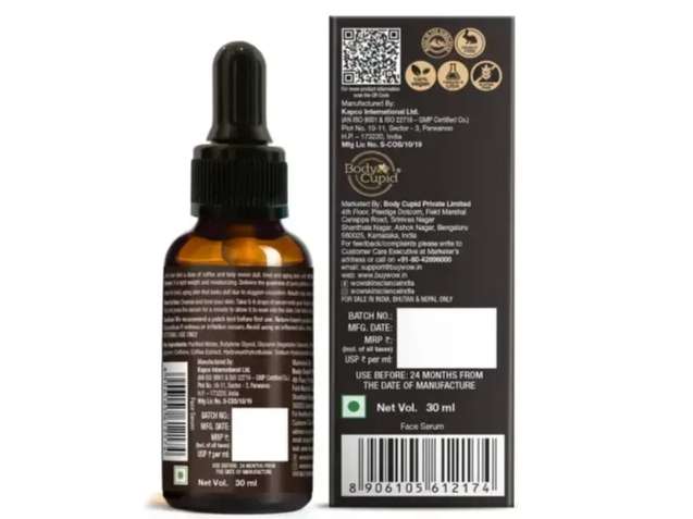 WOW Caffeine Face Serum, Quick Absorbing, OIL FREE, Anti-aging, Anti-wrinkles & Acne Refresh, Revive & Restore Skin - 30ml ( Pack Of 3) view 2