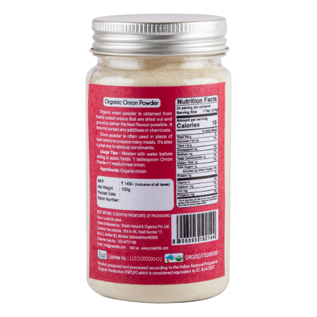 Praakritik Organic Onion Powder 100 G view 2