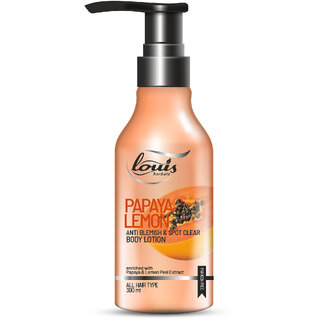 Louis Herbal Papaya Lemon Anti Blemish Spot Clear Body Lotion view 2