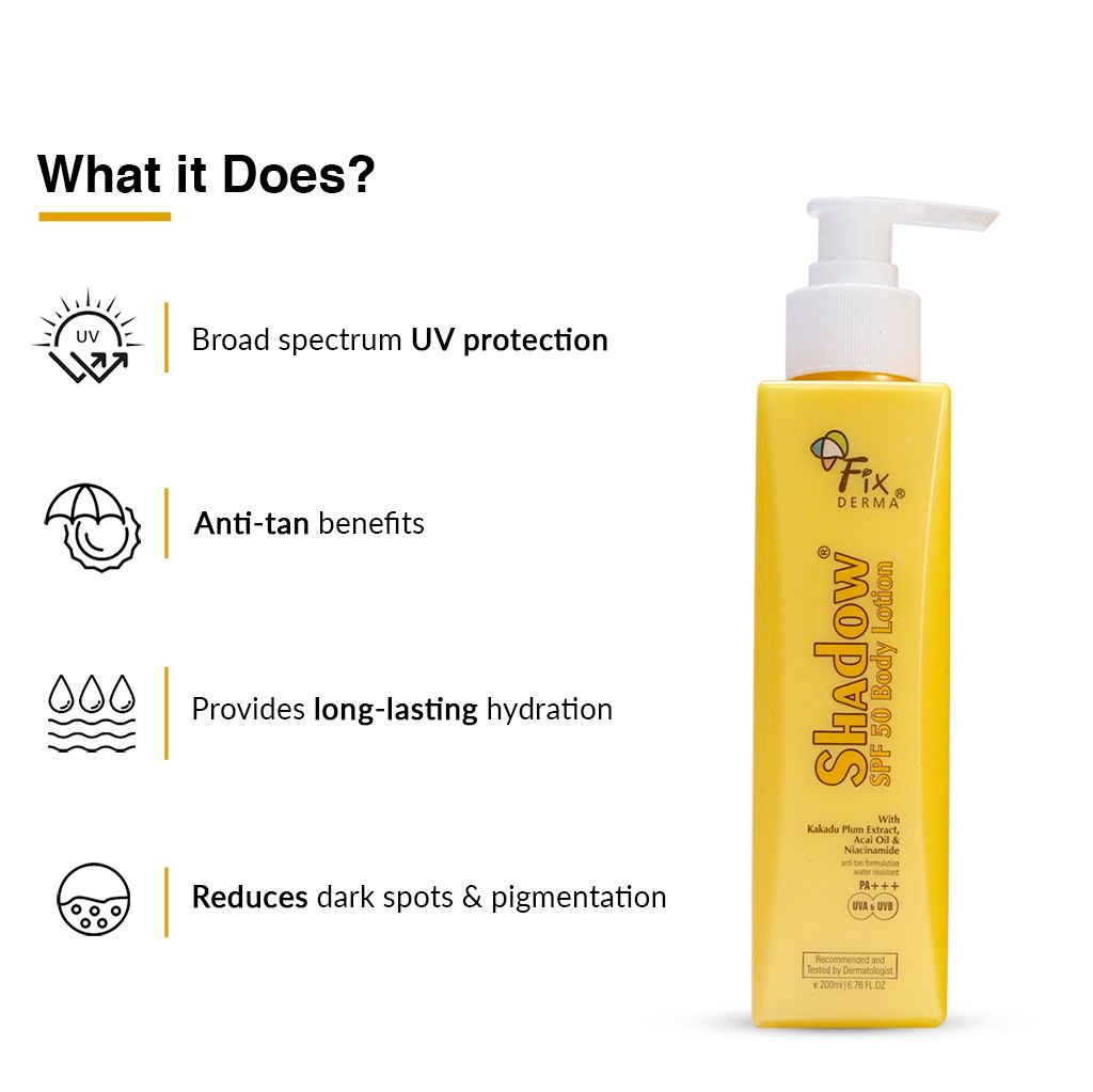 Fixderma Shadow SPF 50 Body Lotion view 2