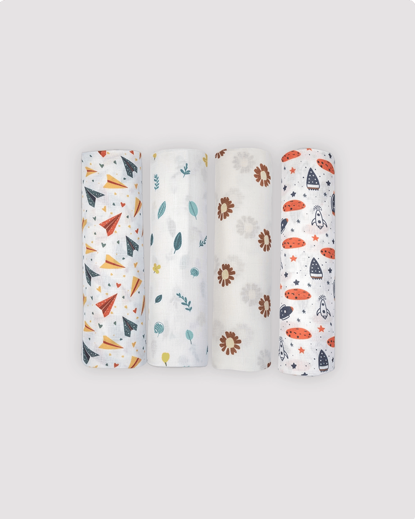 Dream Wrap Swaddles Combo Pack of 4 view 2